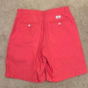 Men’s Vineyard Vines Summer Twill 9” Club Shorts Jetty Red Size 30